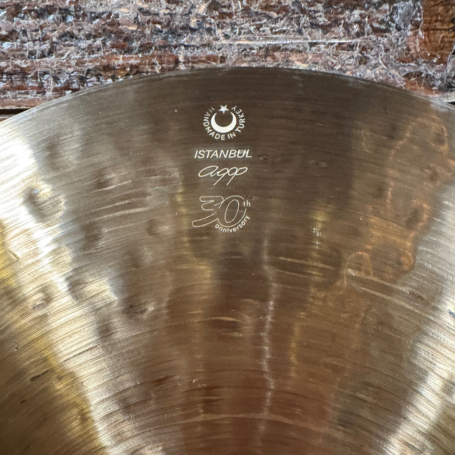 14" Istanbul Agop 30th Anniversary Hi-Hat Cymbal Pair 780g/792g *Video Demo*