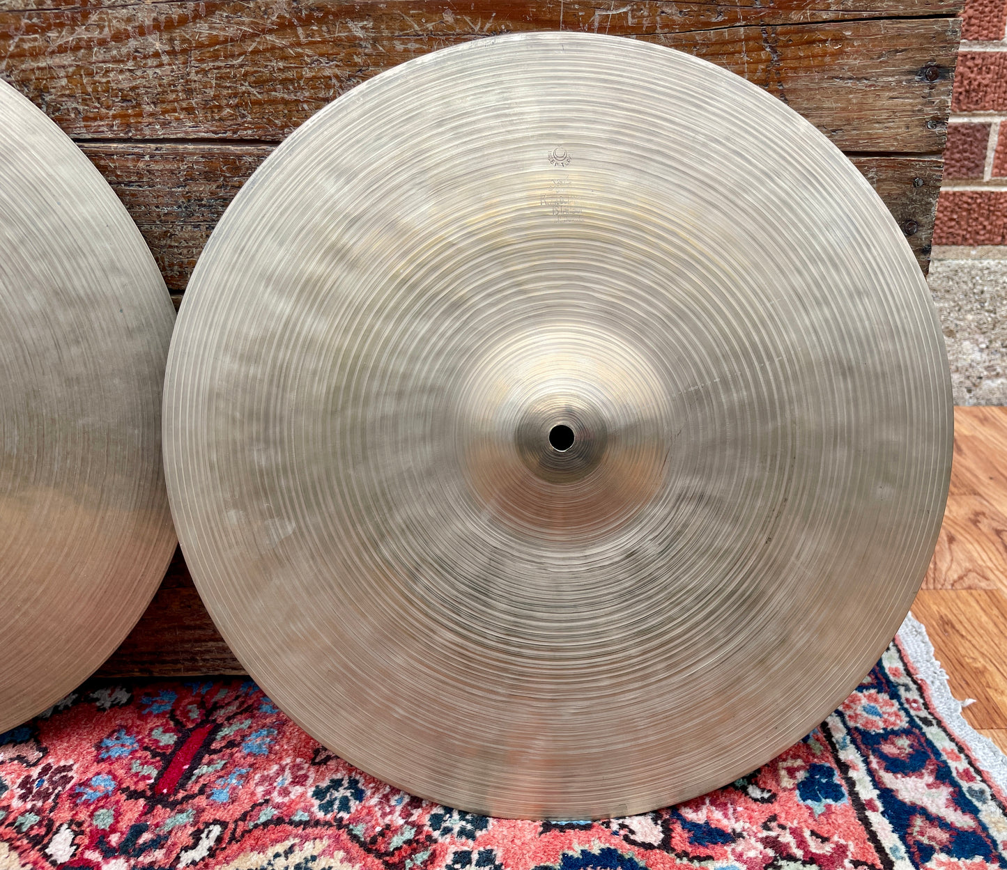Collector's Clean 15" K. Zildjian Istanbul 1950s Intermediate Stamp Hi-Hat Cymbal Pair 864g/1072g *Video Demo*