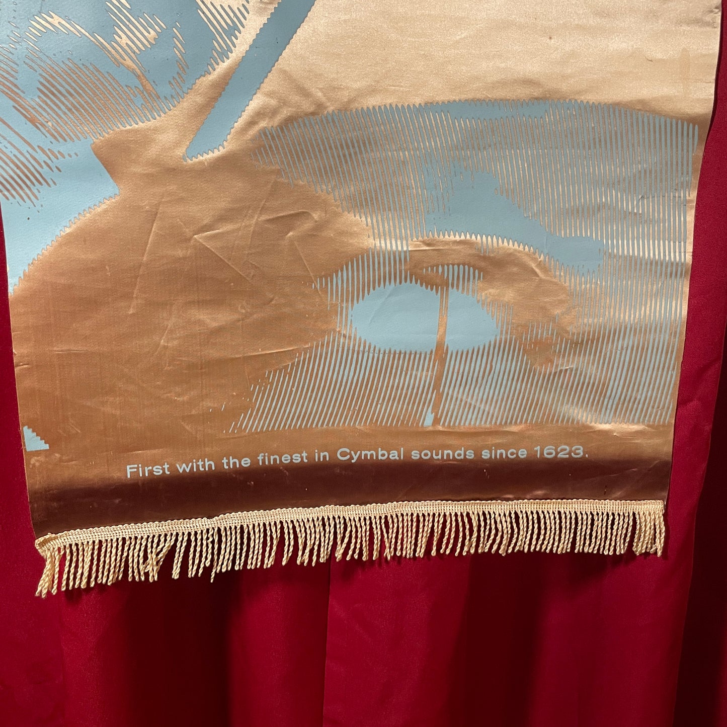 Zildjian Cymbals Buddy Rich 20" x 28" Cloth Banner