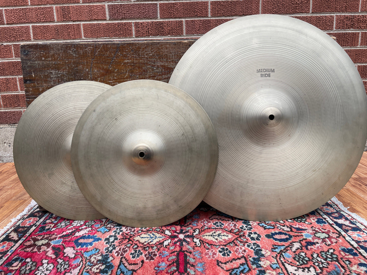 Barrett Deems Corder Fibes Drum Set White Marine Pearl w/Snare/Canister/BD Zildjian Cymbals