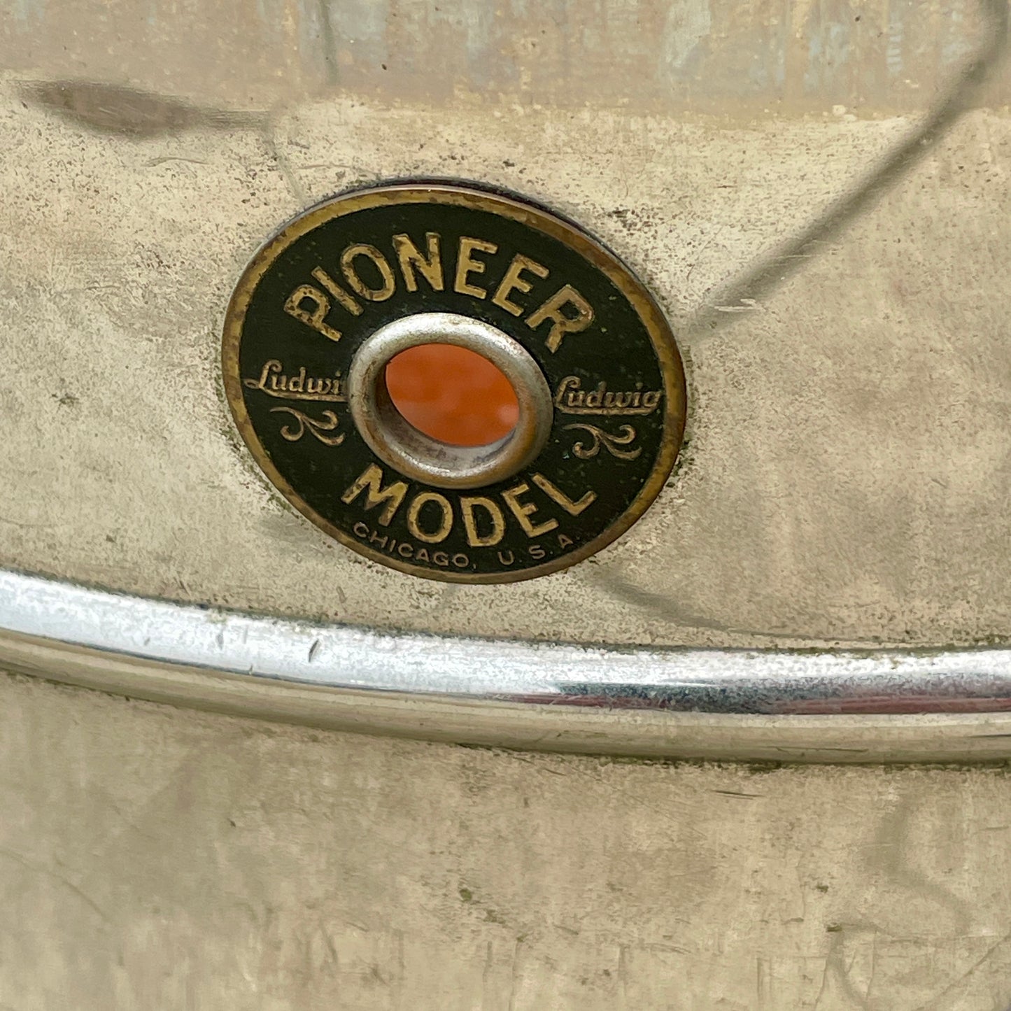 1930s Ludwig & Ludwig Pioneer Model 5x14 Snare Drum Shell NOB