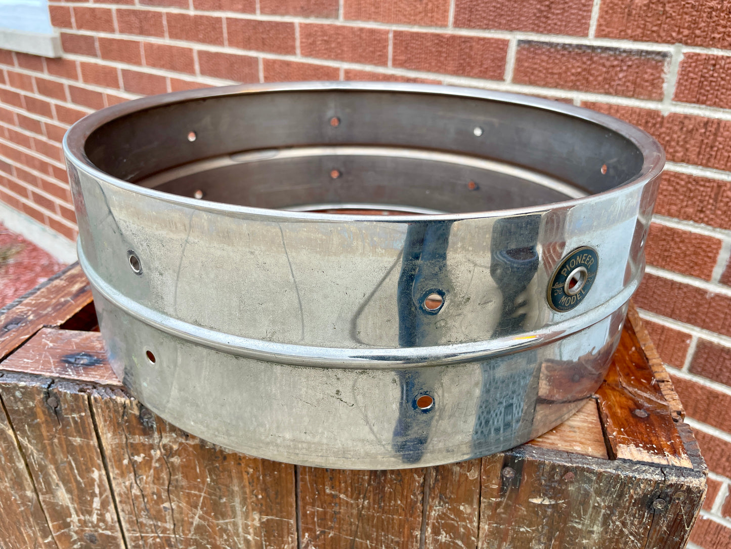 1930s Ludwig & Ludwig Pioneer Model 5x14 Snare Drum Shell NOB