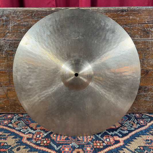 18" Paiste Formula 602 Pre-Serial 1960s Crash Cymbal 1330g *Video Demo*