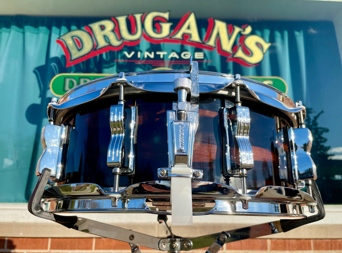 Ludwig Classic Maple Exotic 5x14 Ebony Macassar Snare Drum