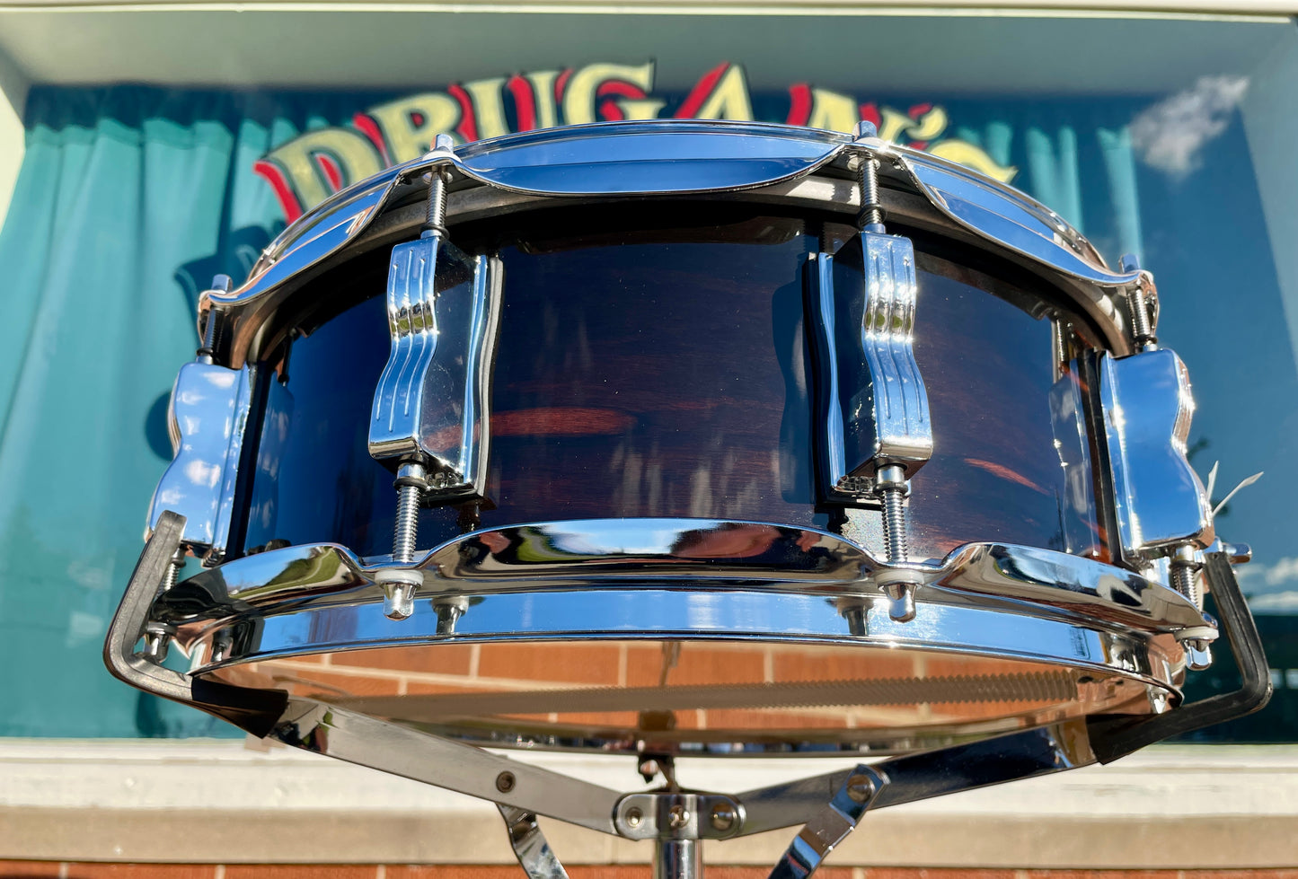 Ludwig Classic Maple Exotic 5x14 Ebony Macassar Snare Drum