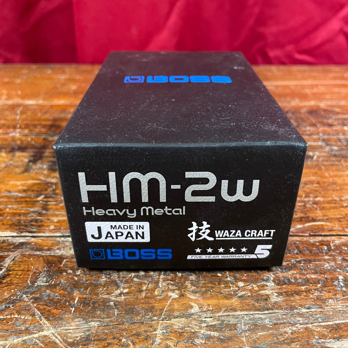 Boss Waza Craft HM-2W Heavy Metal Distortion Pedal Made In Japan w/ Box