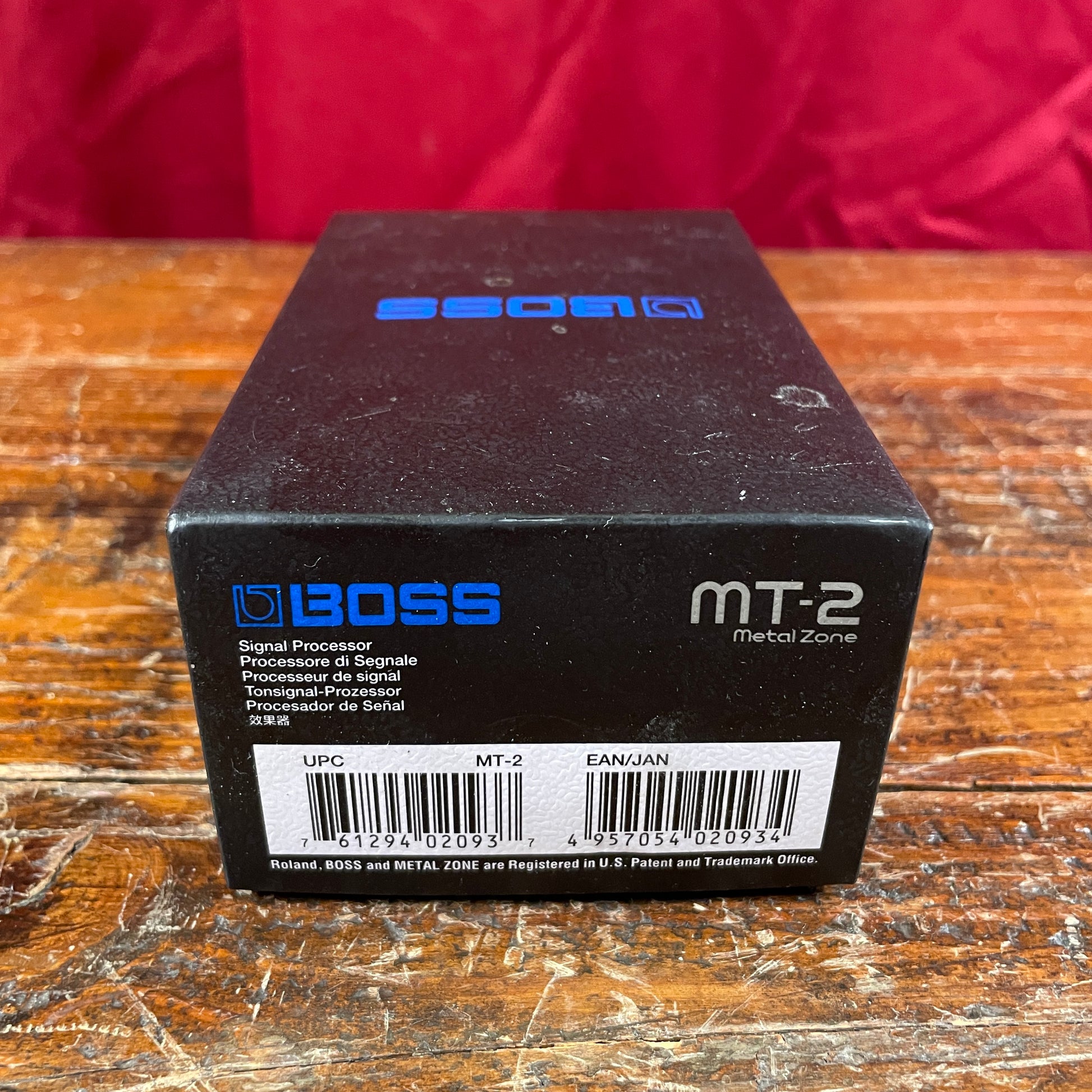 boss mt 2 distortion pedal Boss MT-2 Metal Zone Distortion Pedal w/ Box – Drugan's Drums & Guitars