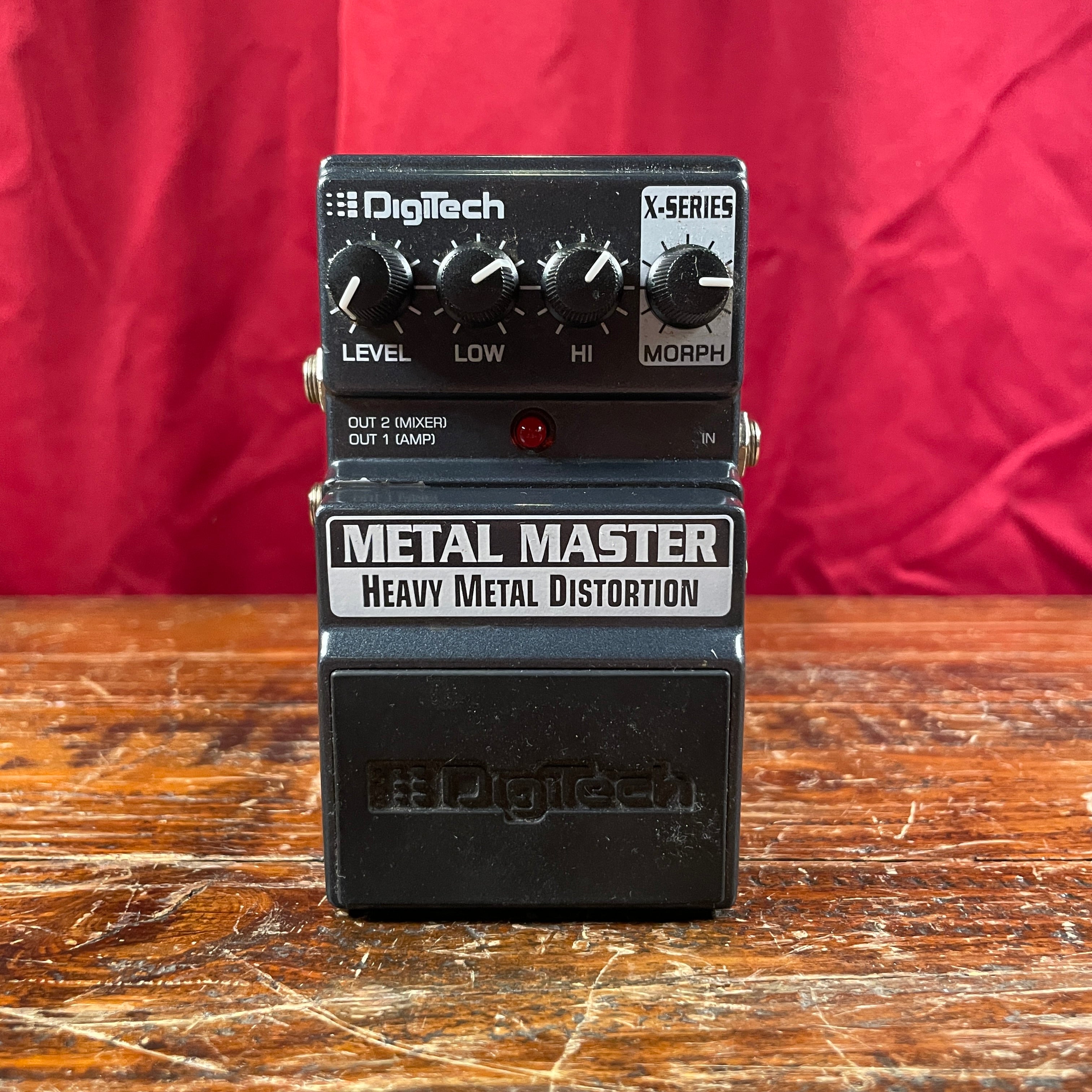 Digitech X-Series XMM Metal Master Heavy Metal Distortion Pedal w/ Box ...