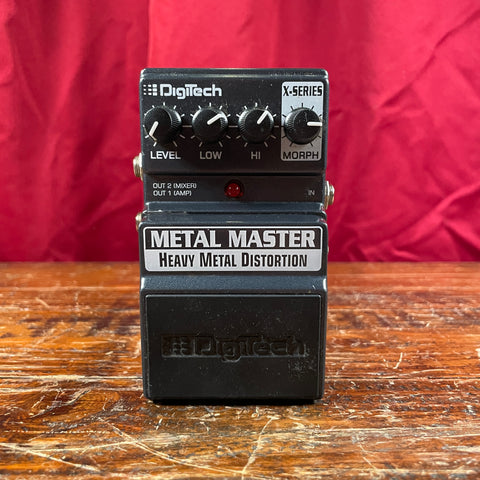 Digitech X-Series XMM Metal Master Heavy Metal Distortion Pedal w/ Box