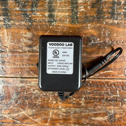 Voodoo Lab 9v AC 500mA Power Supply For Original Pedal Switcher