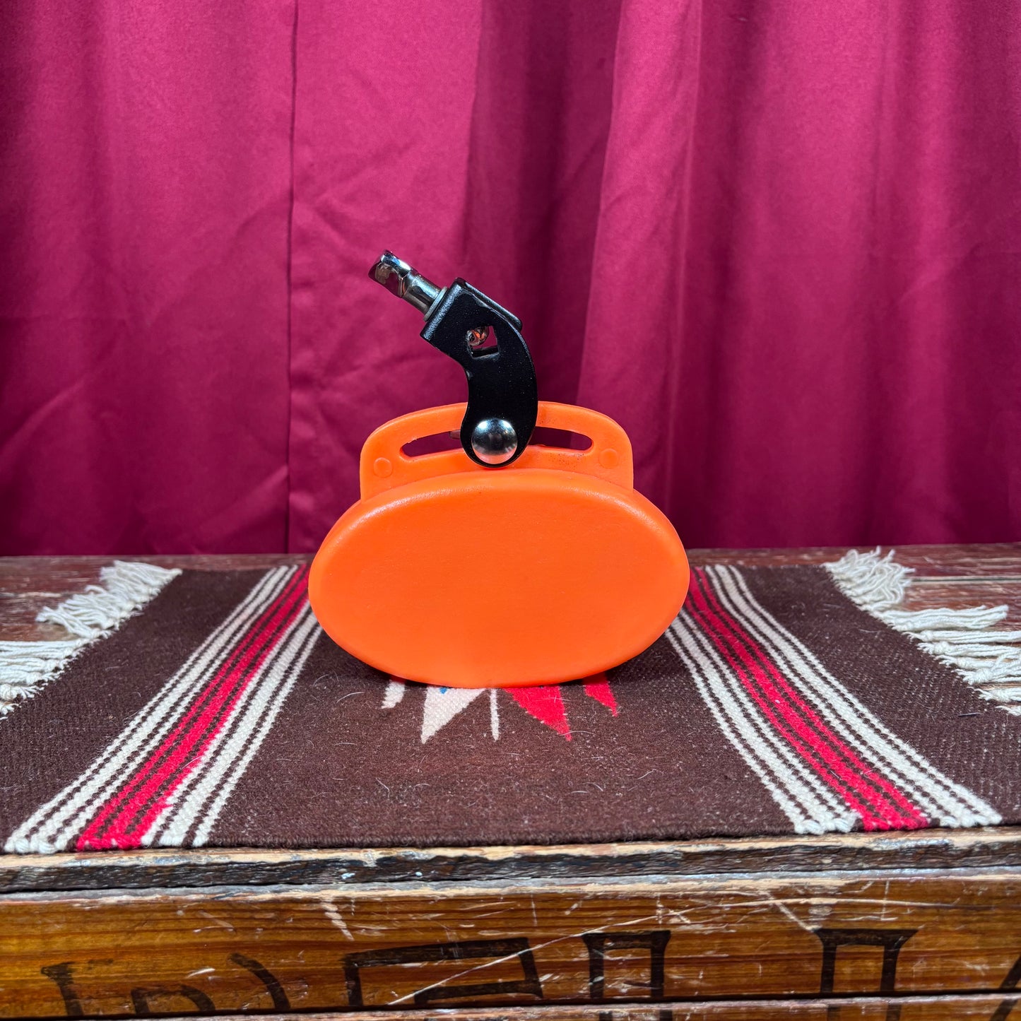 Pearl PBL-30 Low Pitch Jam Block Neon Orange w/ Mounting Bracket