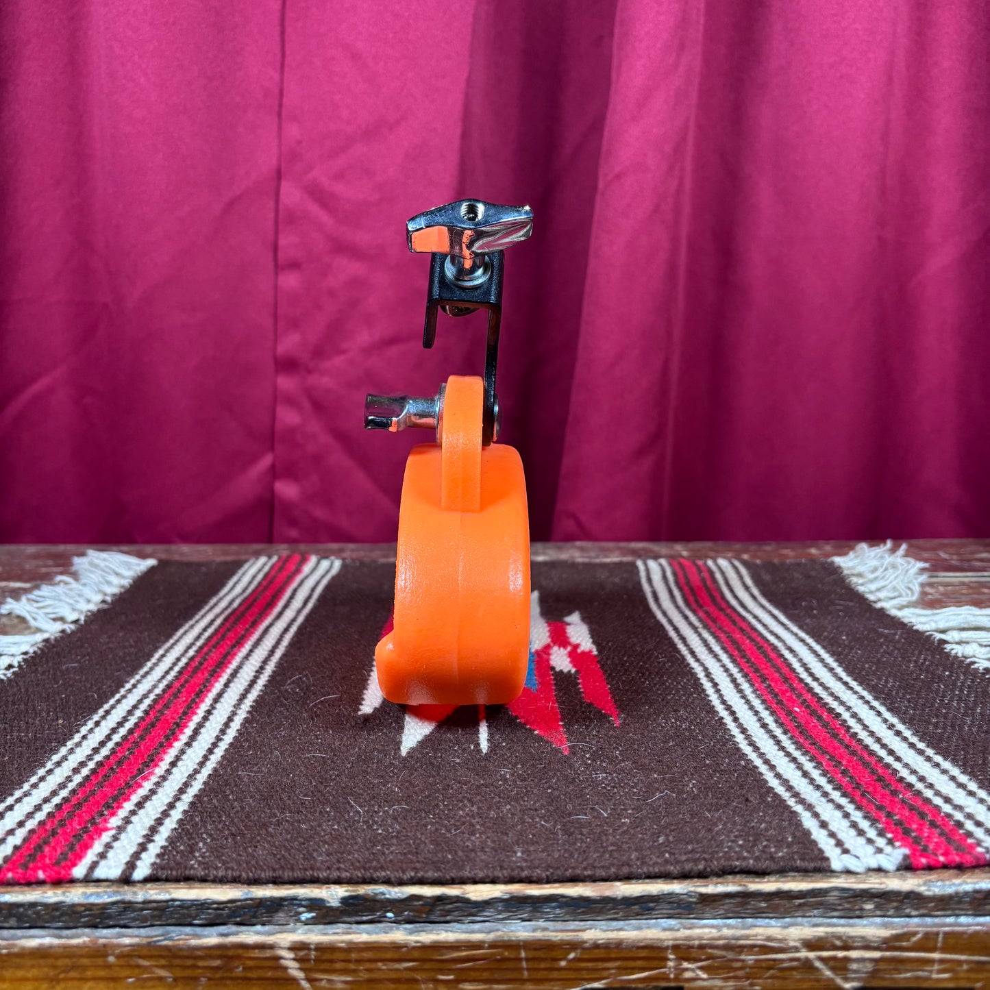 Pearl PBL-30 Low Pitch Jam Block Neon Orange w/ Mounting Bracket