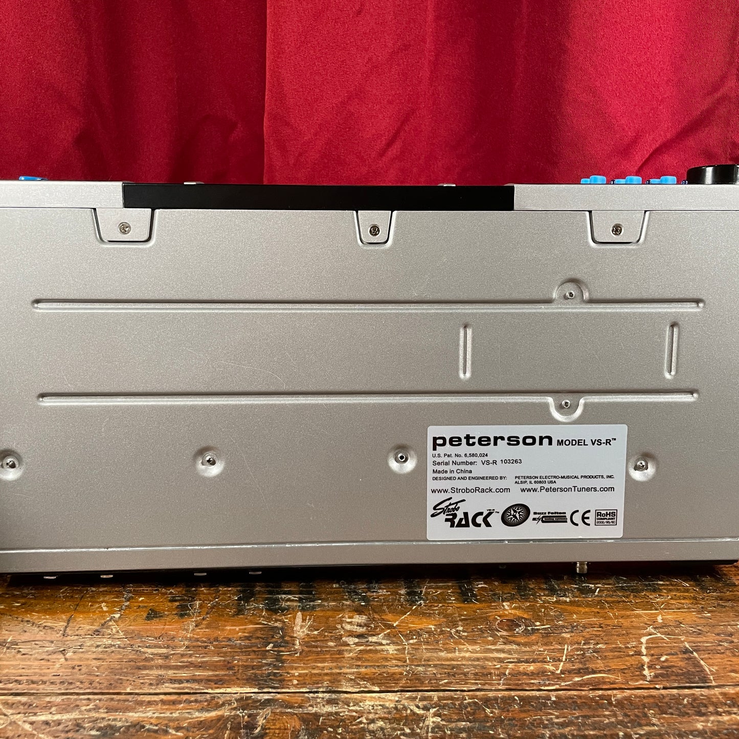 Peterson VS-R StroboRack Rack Mounted Strobe Tuner