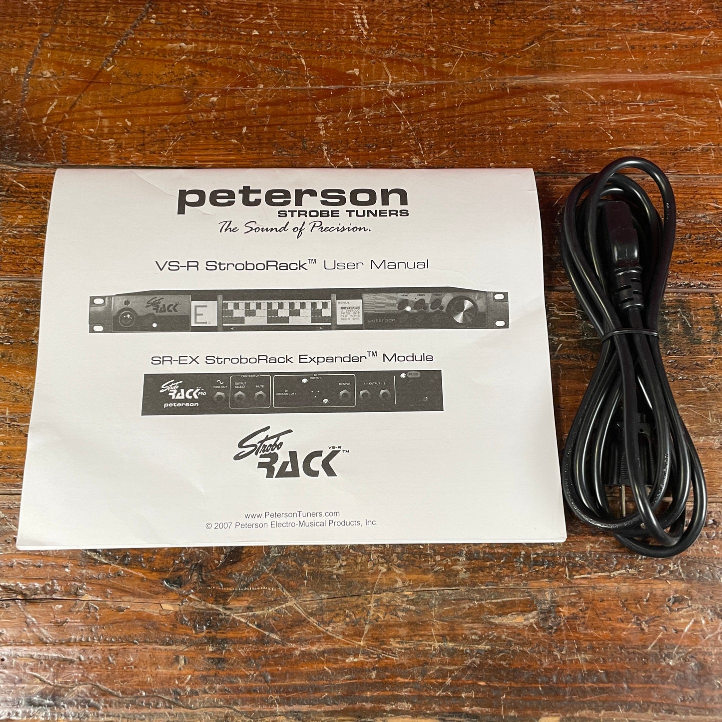 Peterson VS-R StroboRack Rack Mounted Strobe Tuner