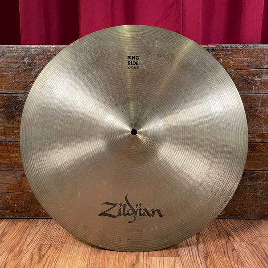 20" Zildjian A 1980s Ping Ride Cymbal 2664g *Video Demo*
