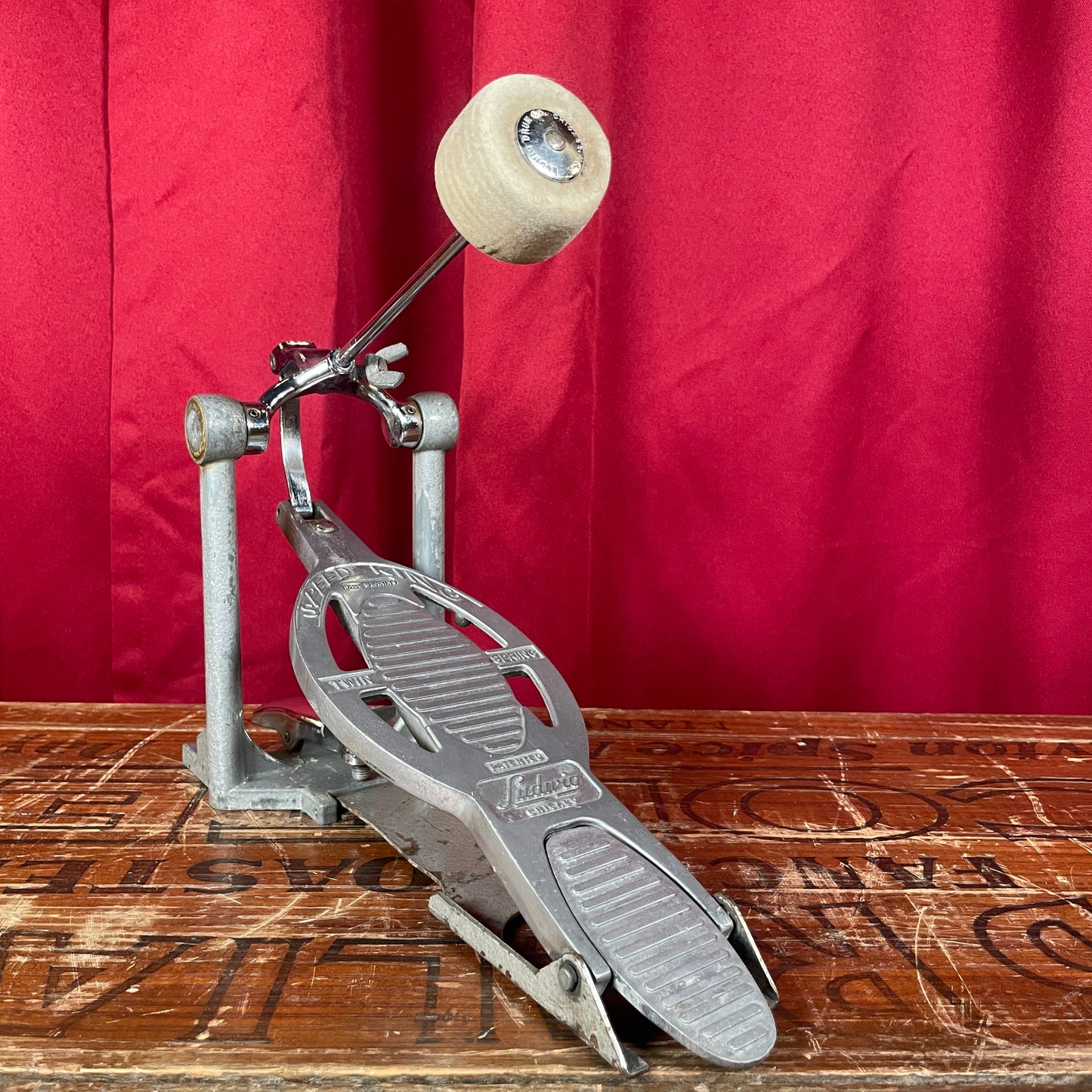 1960s Ludwig No. 201 Speed King Twin Spring Bass Drum Pedal