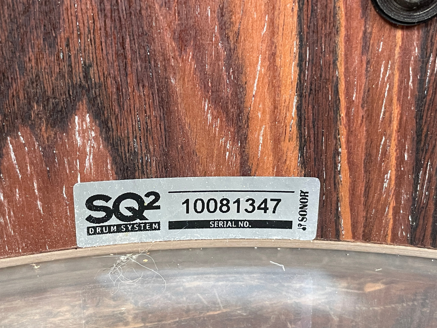 Sonor SQ2 6x14 Pure White Lacquer Snare Drum