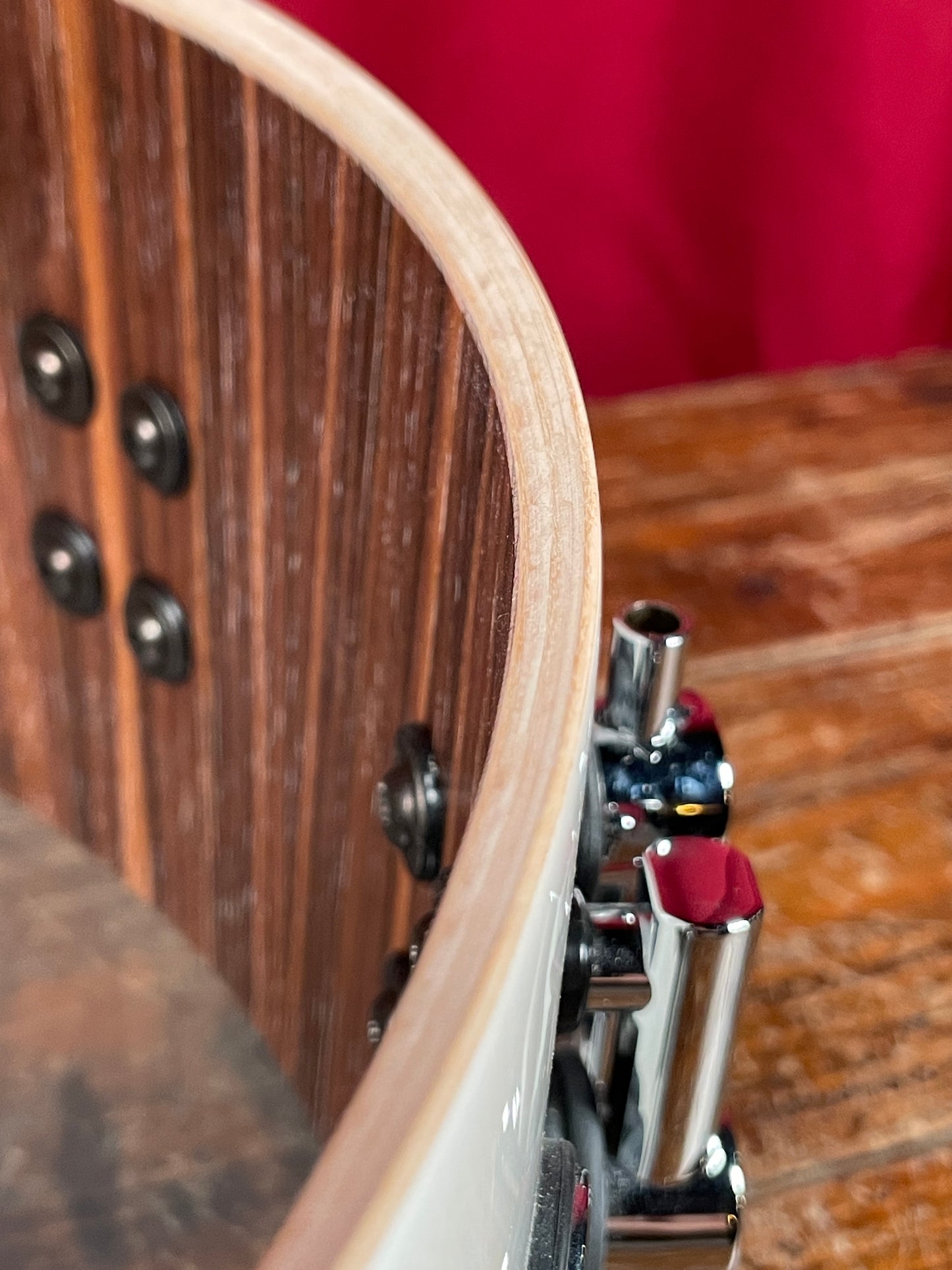 Sonor SQ2 6x14 Pure White Lacquer Snare Drum