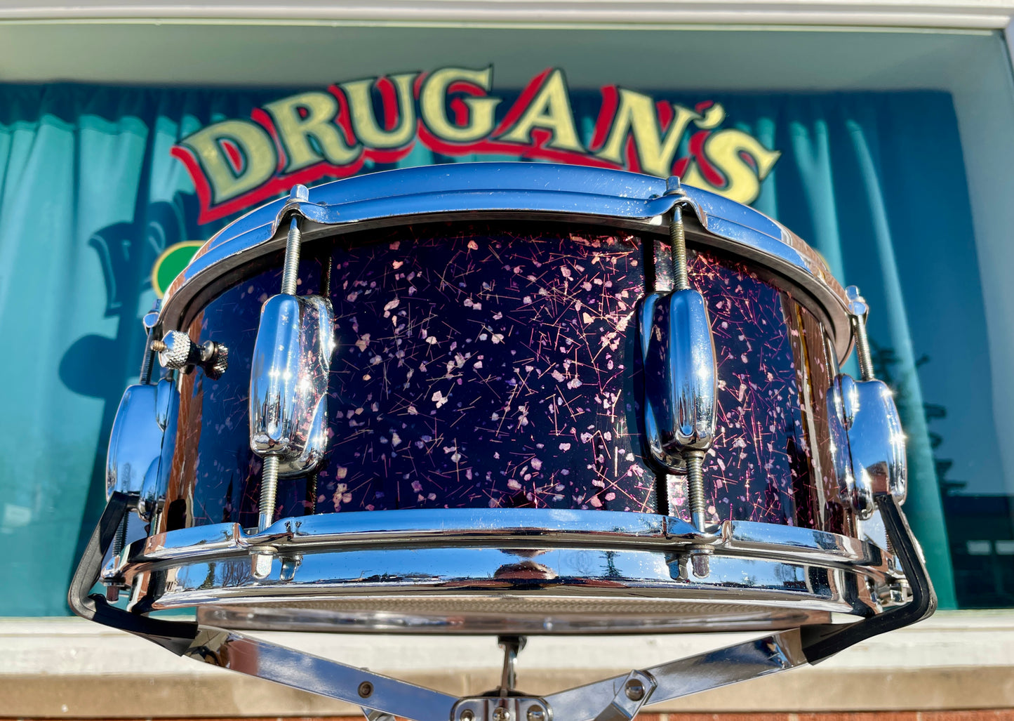 1959 Slingerland 5.5x14 Gene Krupa Radio King No. 143 Snare Drum Solid Shell Capri Pearl
