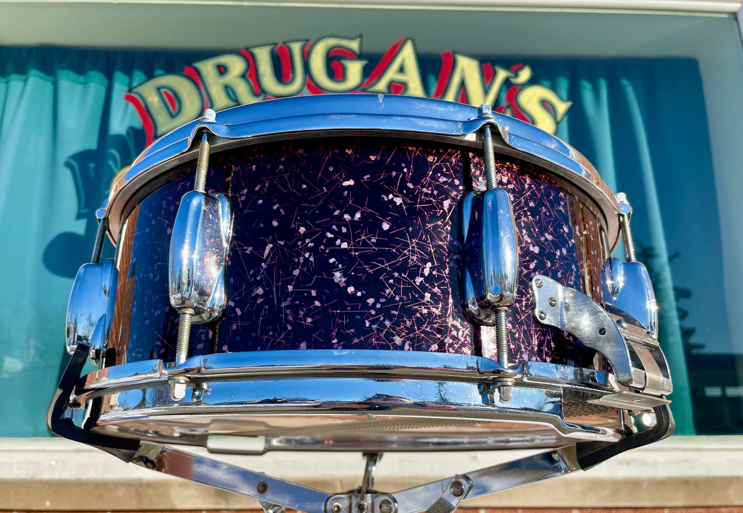 1959 Slingerland 5.5x14 Gene Krupa Radio King No. 143 Snare Drum Solid Shell Capri Pearl