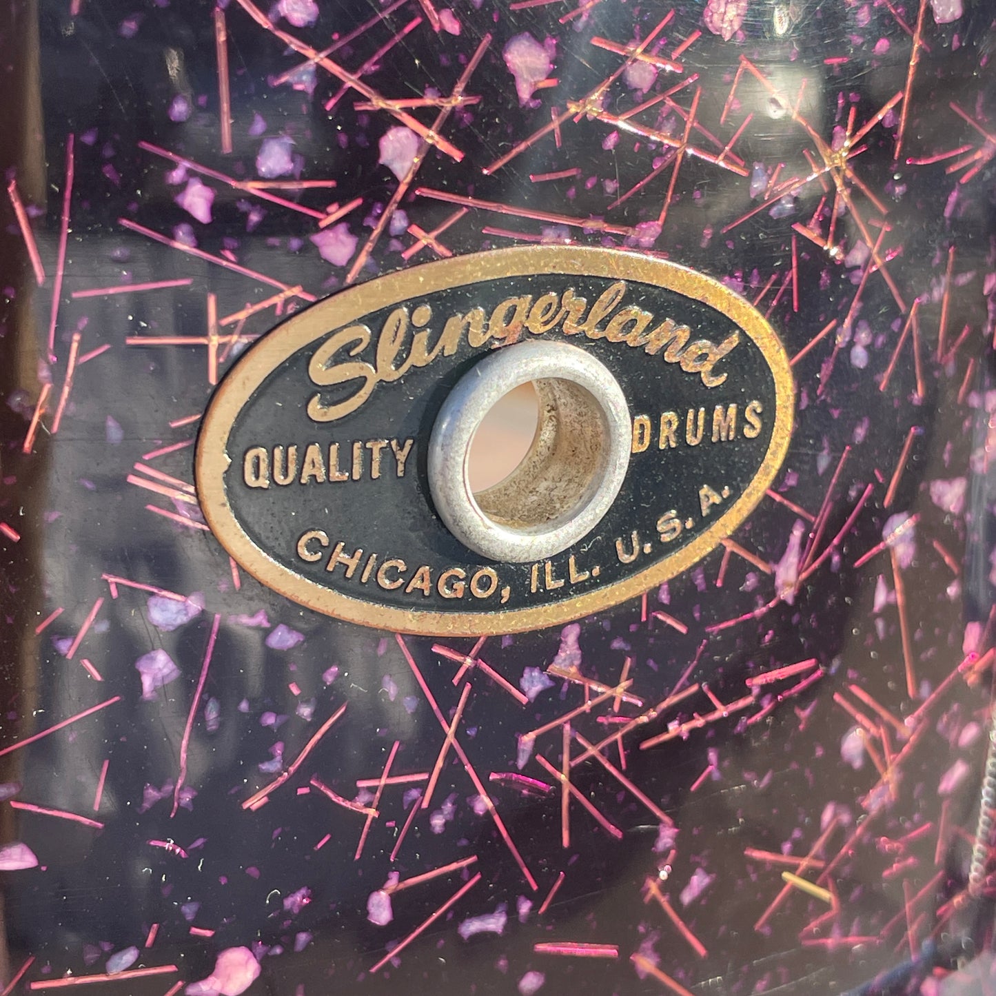 1959 Slingerland 5.5x14 Gene Krupa Radio King No. 143 Snare Drum Solid Shell Capri Pearl