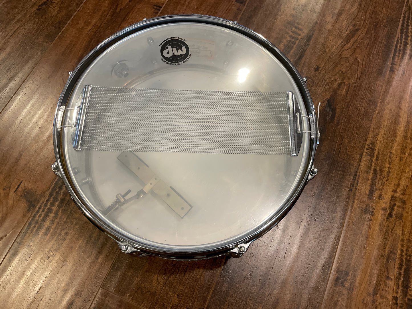 1970s Gretsch No. 4160 Chrome Over Brass 5x14 Snare Drum