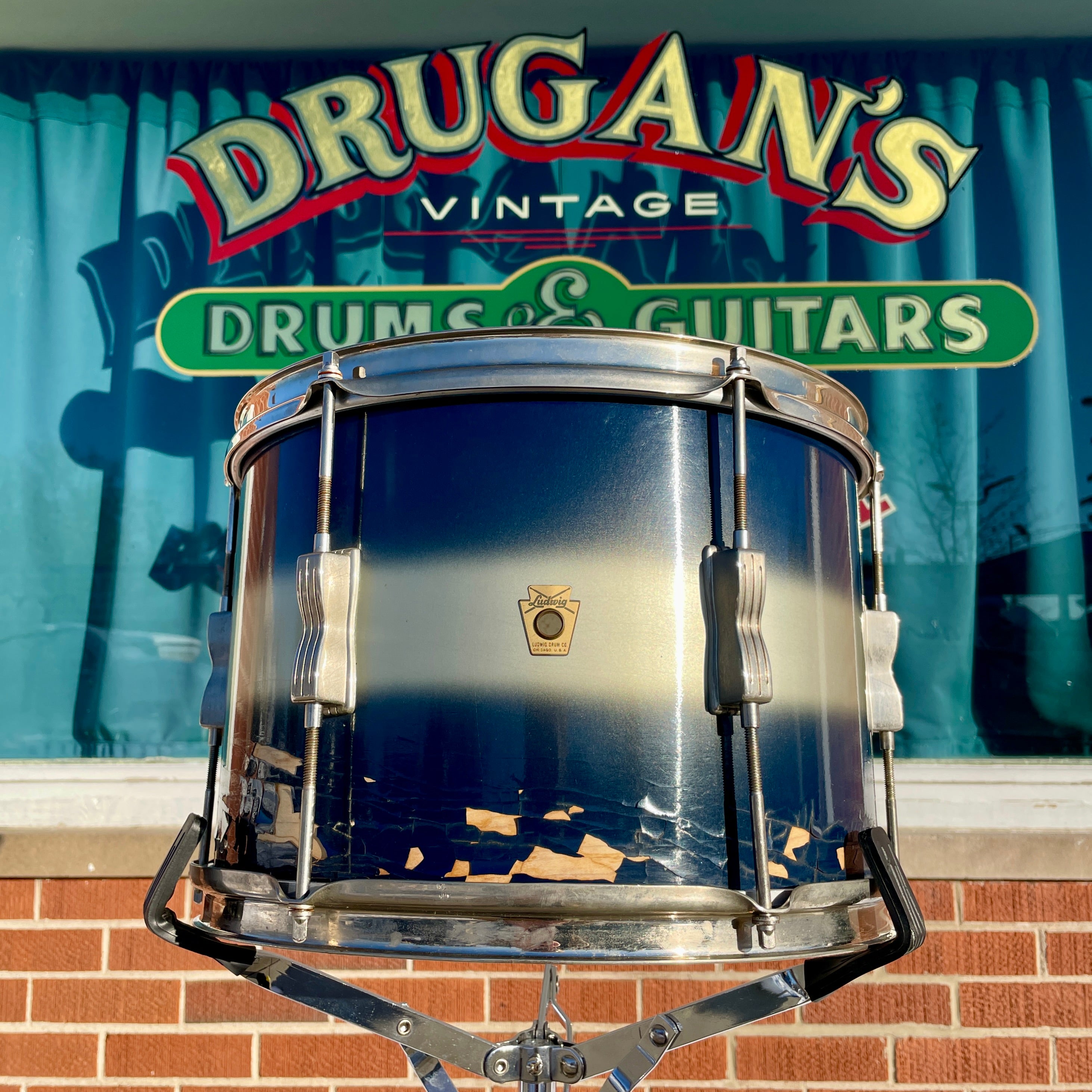 60年代 Vintage Ludwig Chicagoスネアスタンド Ludwig Chicago スネア