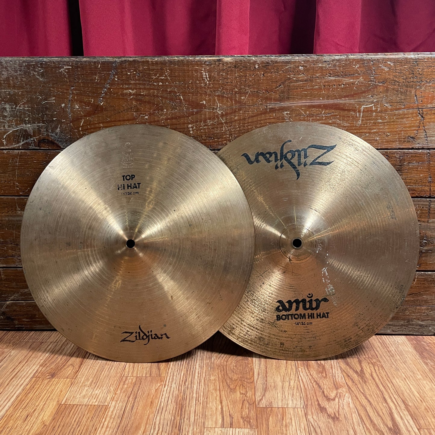14" Zildjian Amir Hi-Hat Cymbal Pair 994g/1354g