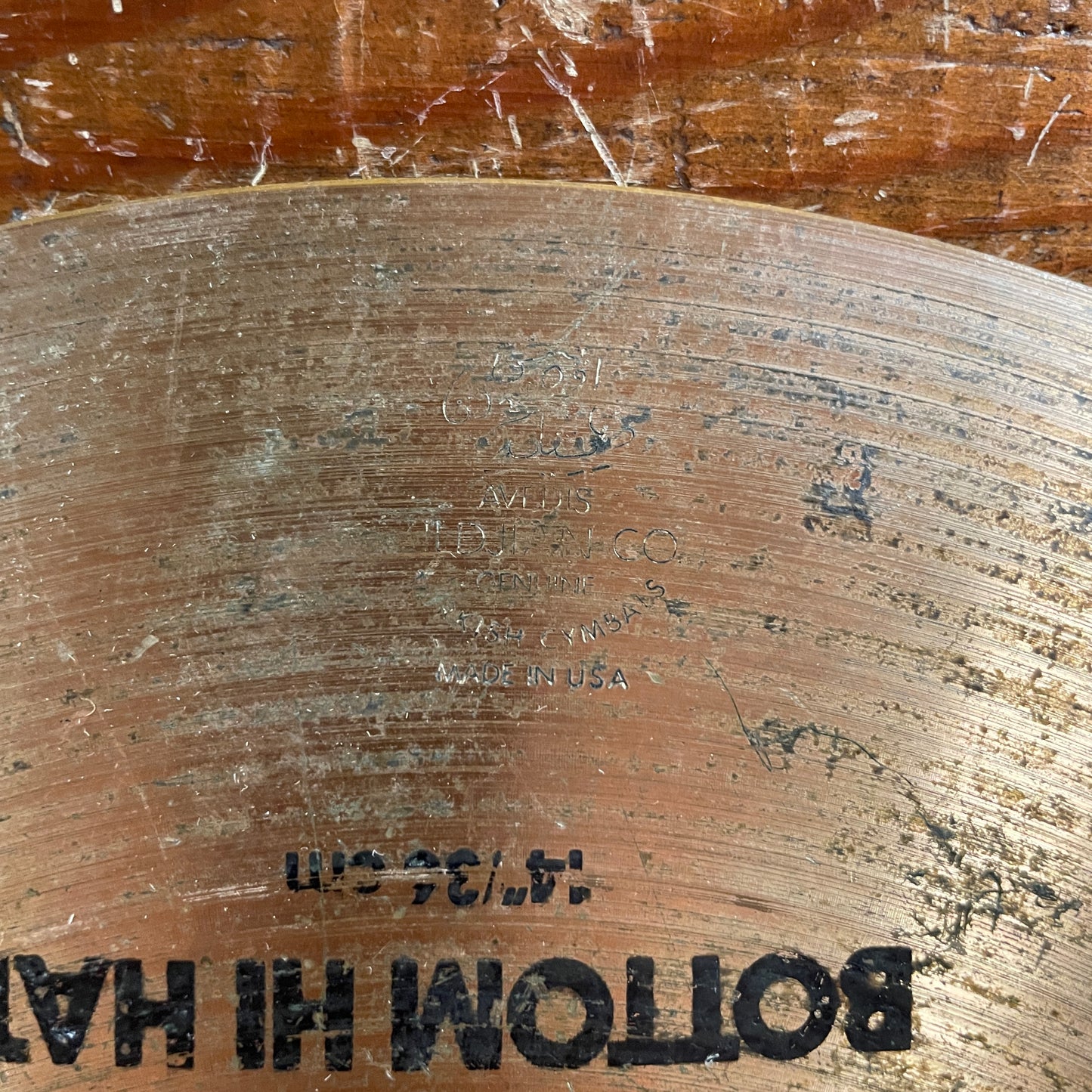 14" Zildjian Amir Hi-Hat Cymbal Pair 994g/1354g