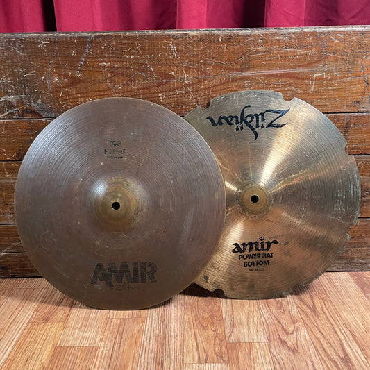 14" Zildjian Amir Hi-Hat Cymbal Pair 976g/1342g