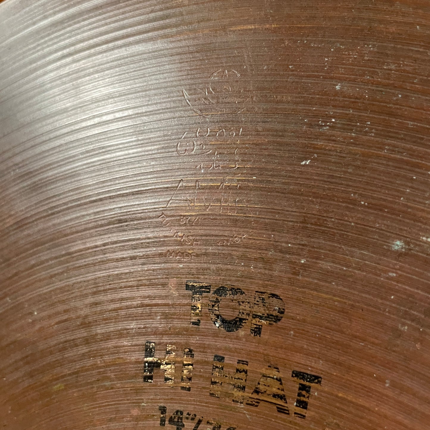 14" Zildjian Amir Hi-Hat Cymbal Pair 976g/1342g