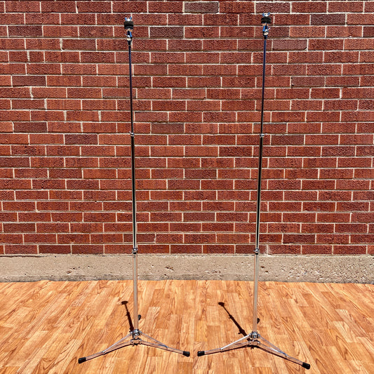 1960s Ludwig No. 1400 Straight Flat Base Cymbal Stand Pair (2pcs)