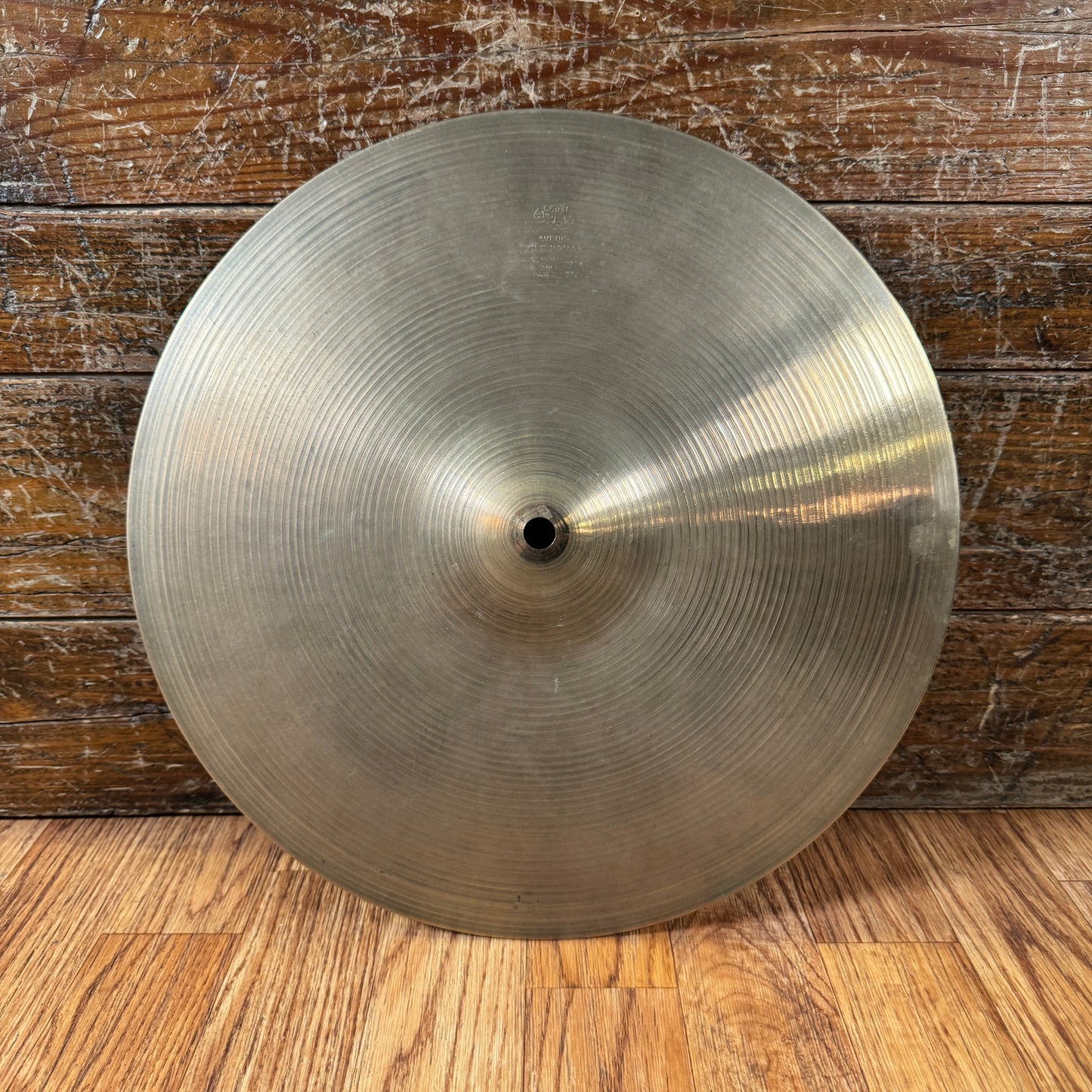 14" Zildjian A 1970s New Beat Hi-Hat Cymbal Pair 886g/1216g *Video Demo*