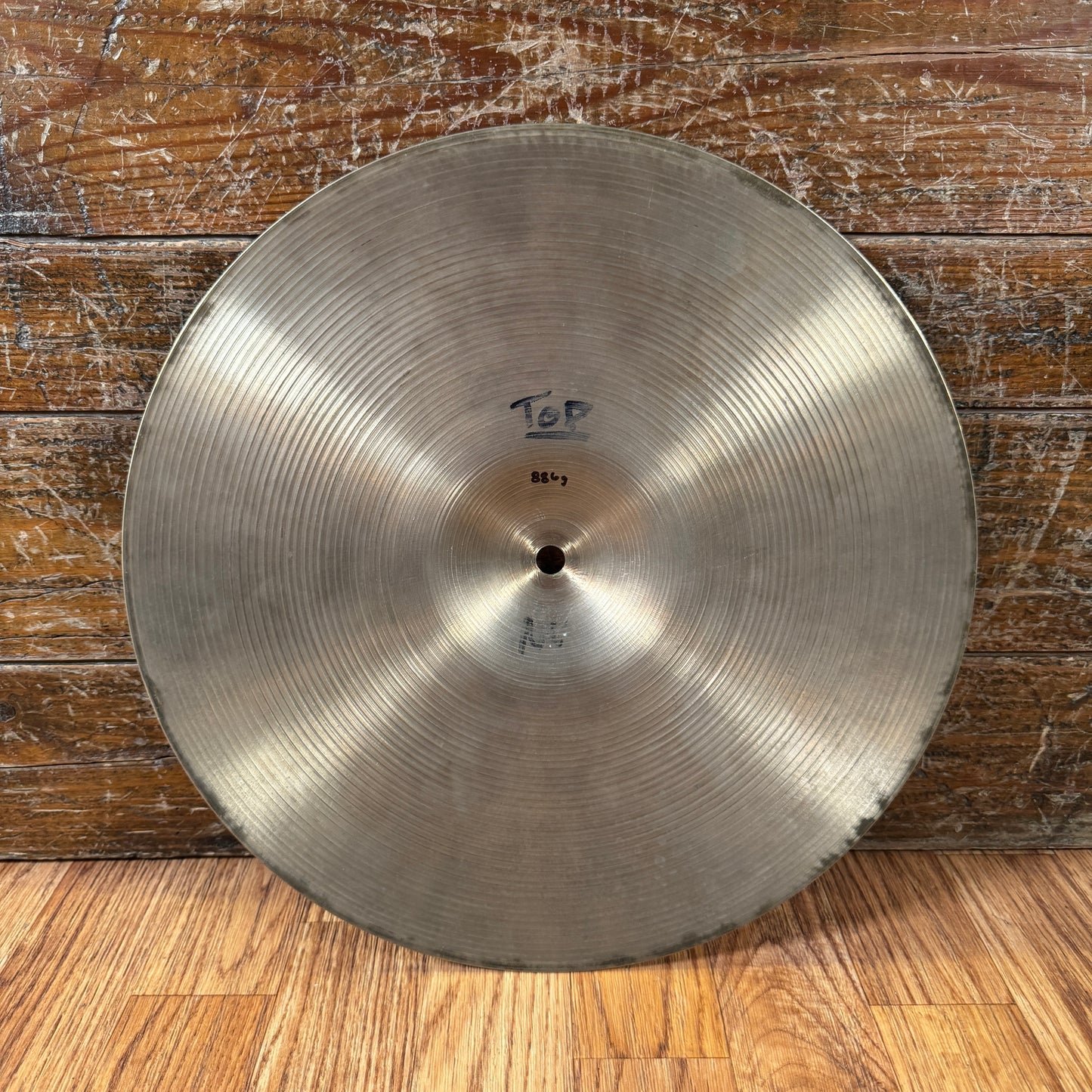 14" Zildjian A 1970s New Beat Hi-Hat Cymbal Pair 886g/1216g *Video Demo*