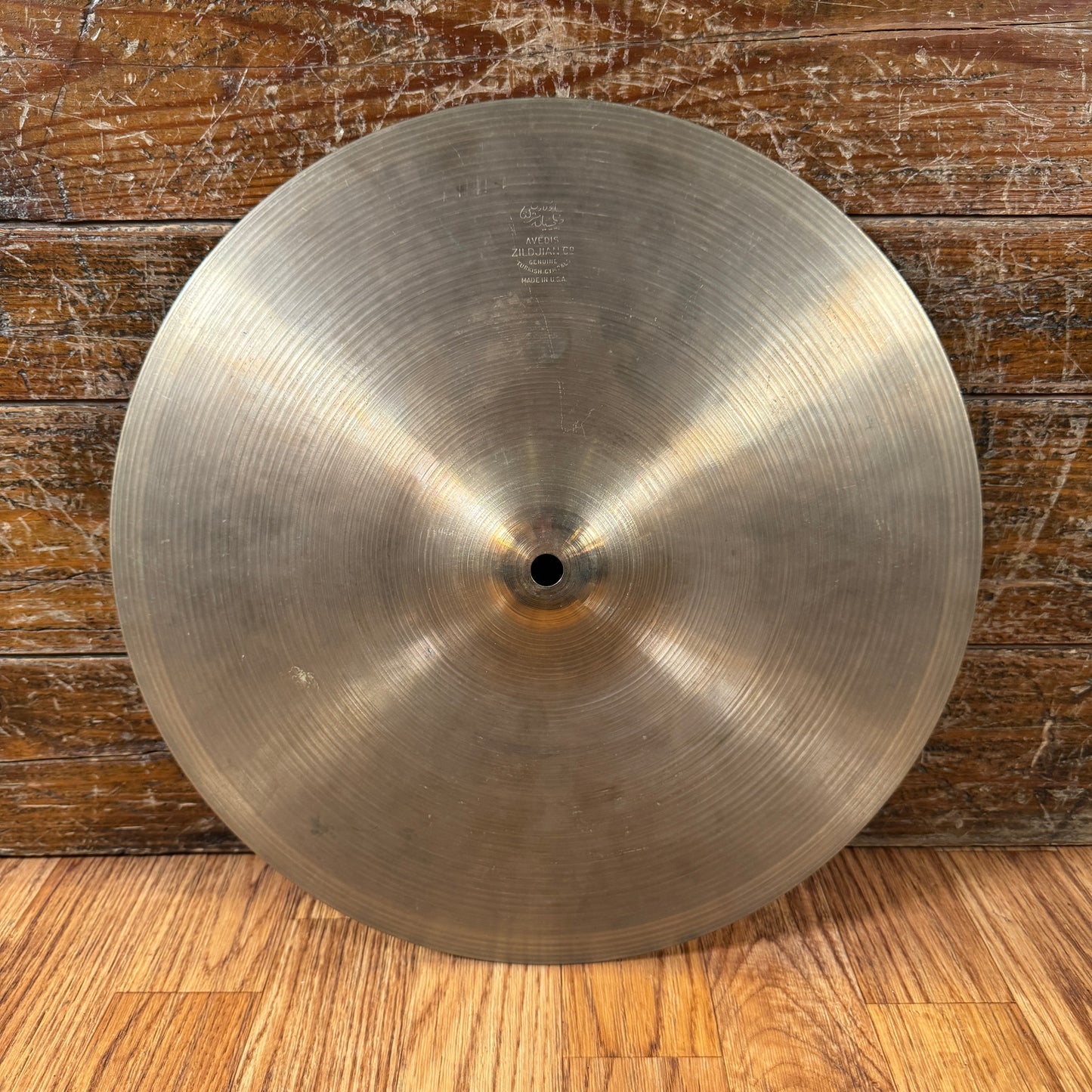 14" Zildjian A 1970s New Beat Hi-Hat Cymbal Pair 886g/1216g *Video Demo*