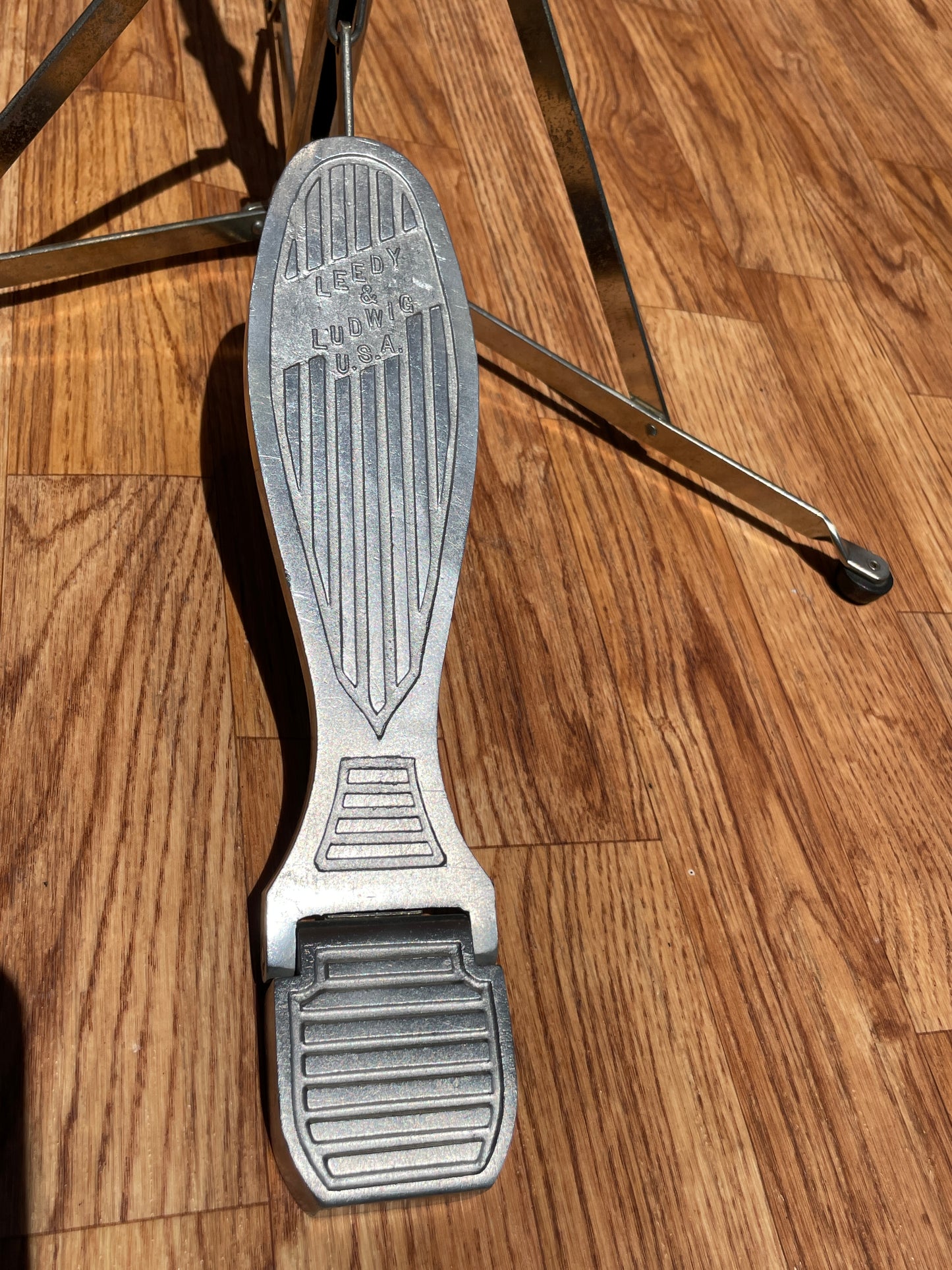 1950s Leedy & Ludwig "High Hat" Sock Pedal No. 7563 Hi-Hat Stand