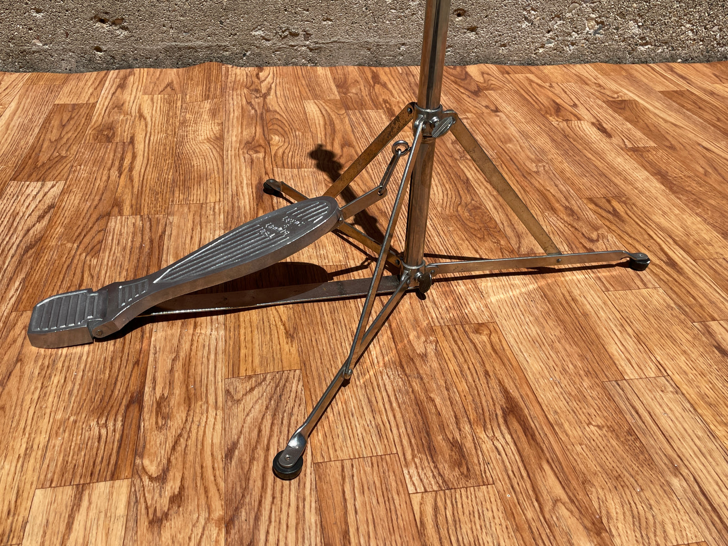 1950s Leedy & Ludwig "High Hat" Sock Pedal No. 7563 Hi-Hat Stand