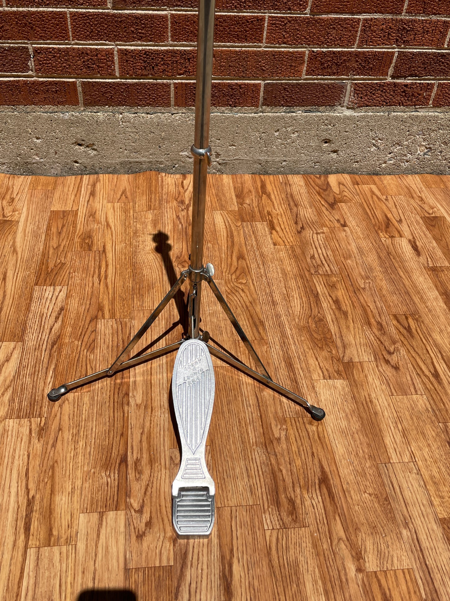 1950s Leedy & Ludwig "High Hat" Sock Pedal No. 7563 Hi-Hat Stand
