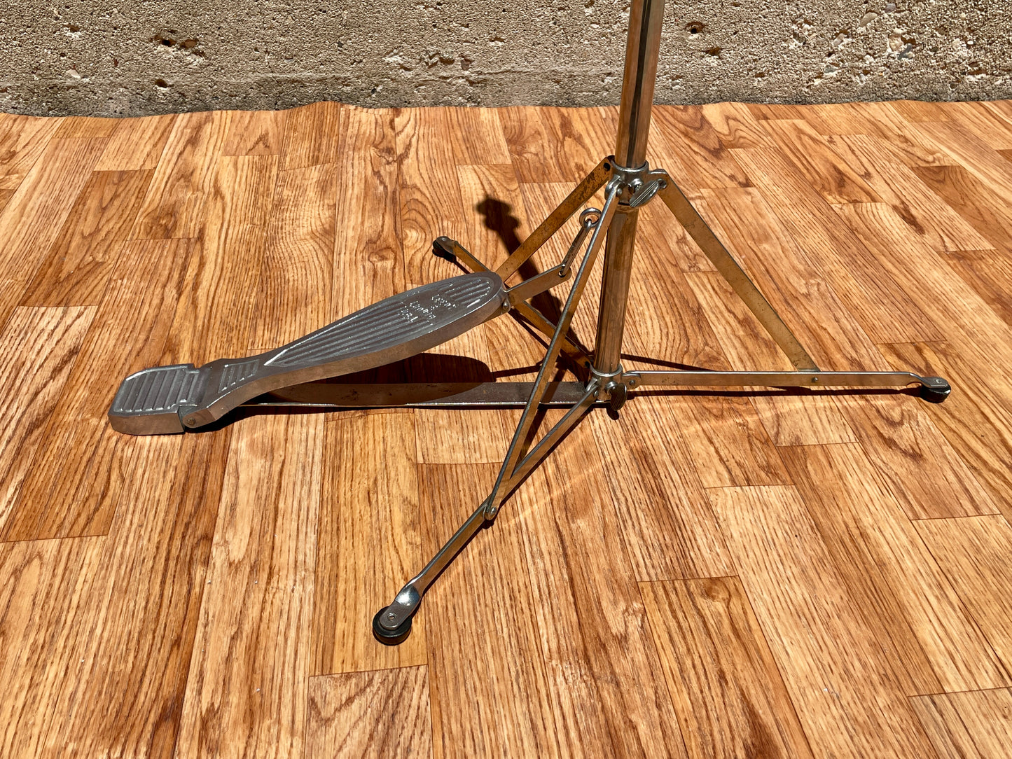 1950s Leedy & Ludwig "High Hat" Sock Pedal No. 7563 Hi-Hat Stand