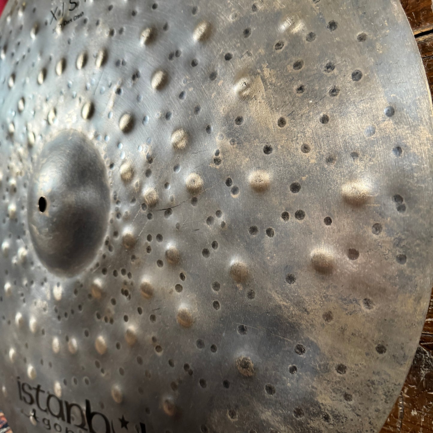 22" Istanbul Agop Xist Dry Dark Crash Cymbal 1662g *Video Demo*