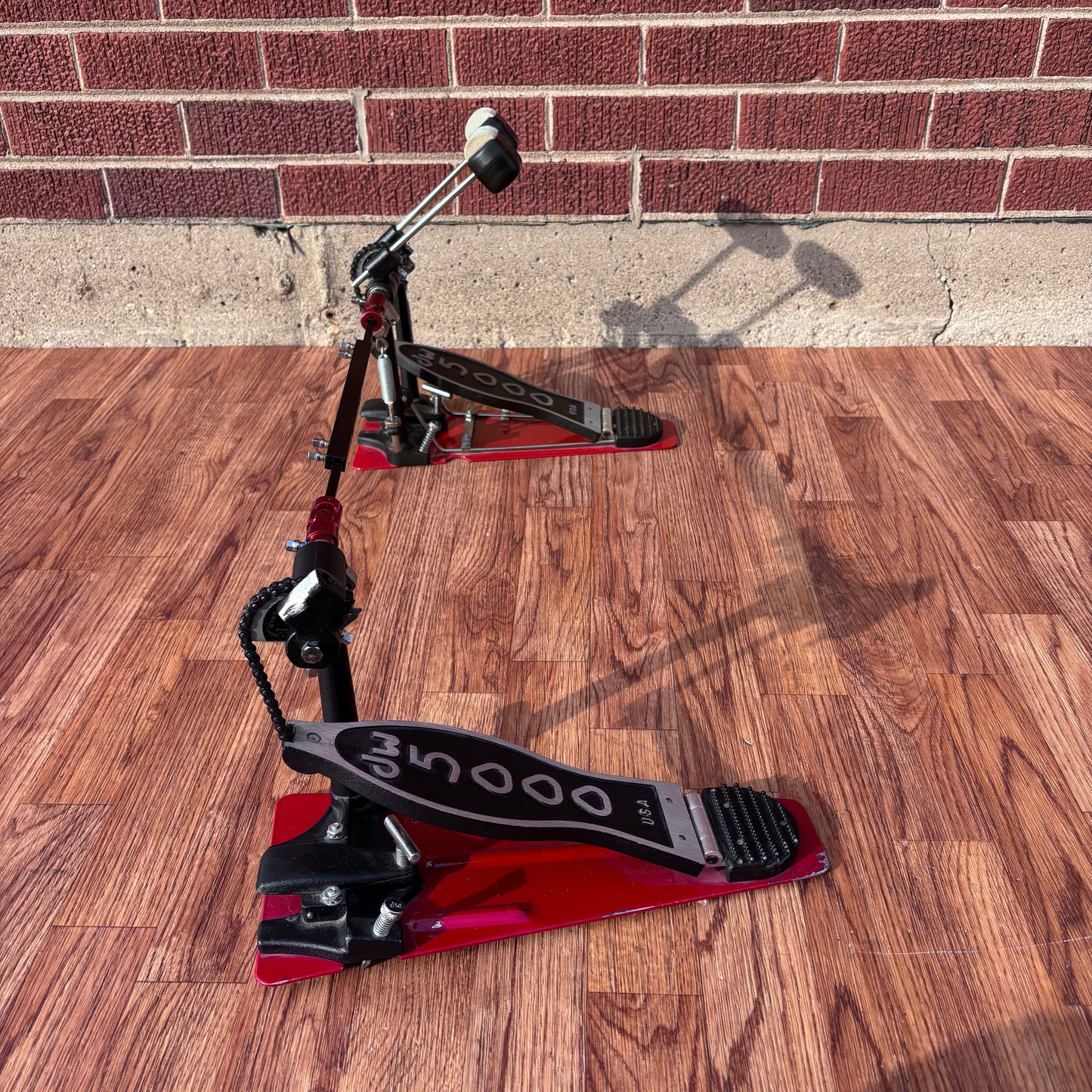 1990s DW 5000 Series Accelerator Single Chain Double Bass Drum Pedal