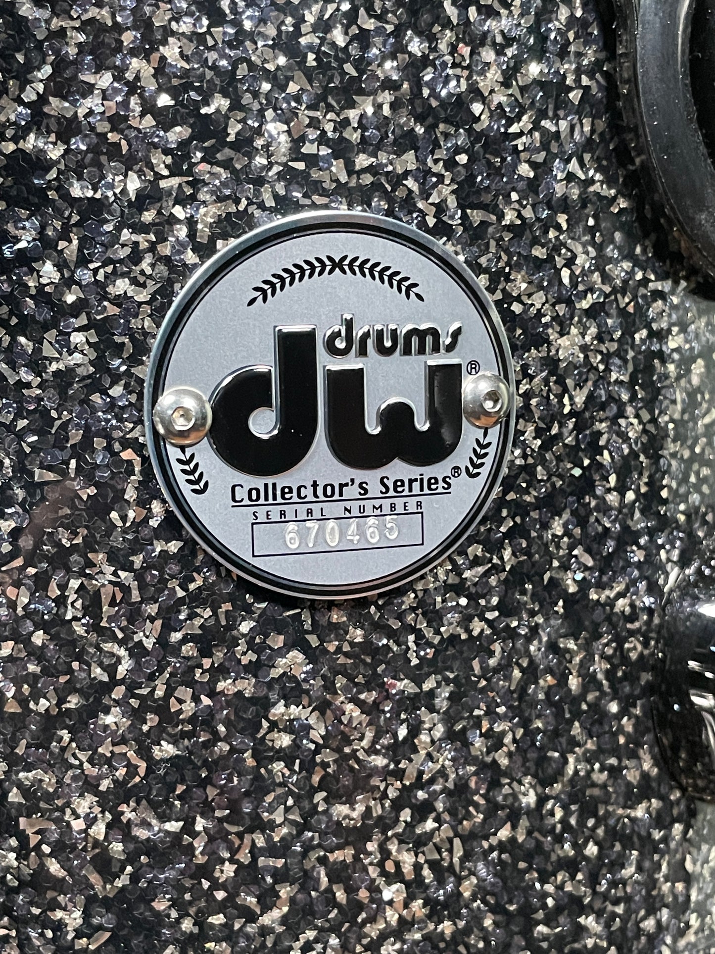 DW Collector's Series Pure Birch Drum Set Black Galaxy 20/10/12/14/16 Drum Workshop