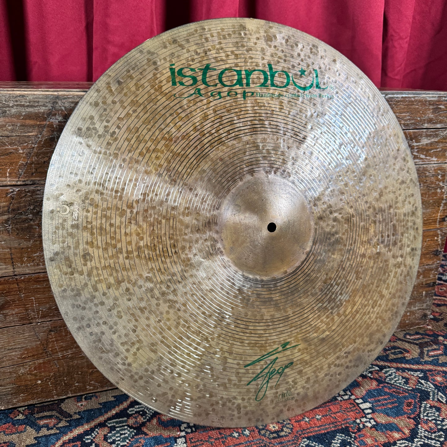 22" Istanbul Agop Signature Ride Cymbal 2308g *Video Demo*