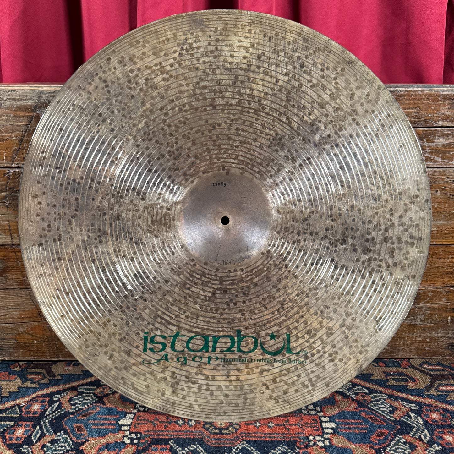22" Istanbul Agop Signature Ride Cymbal 2308g *Video Demo*