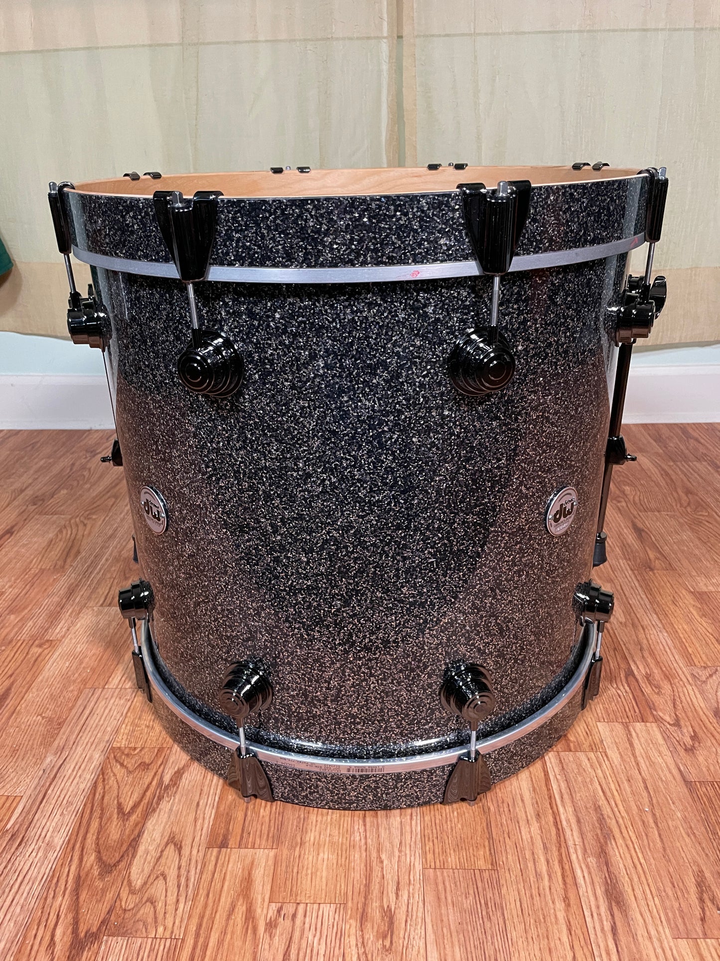 DW Collector's Series Pure Birch Drum Set Black Galaxy 20/10/12/14/16 Drum Workshop