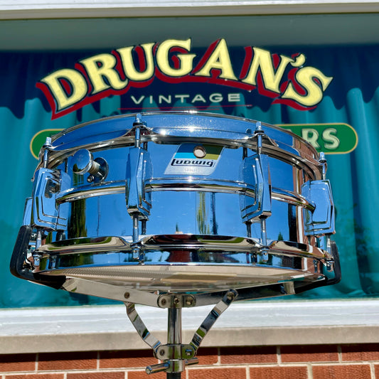 1970s Ludwig 5x14 LM400 Supraphonic Snare Drum