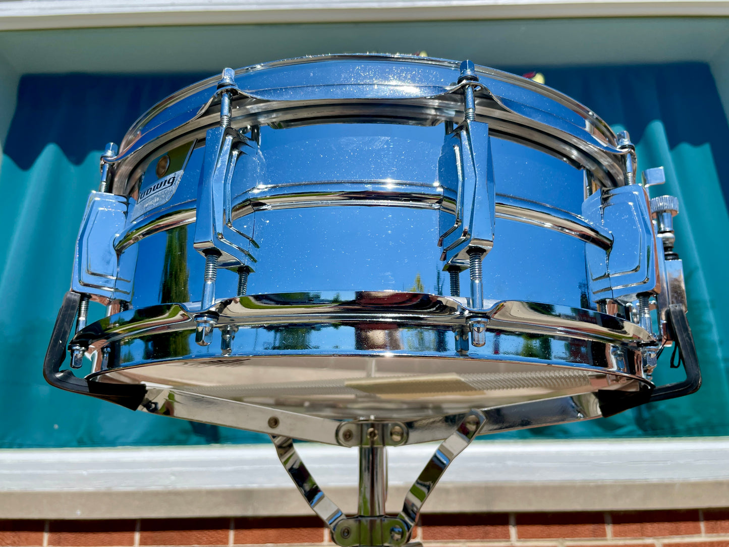 1970s Ludwig 5x14 LM400 Supraphonic Snare Drum