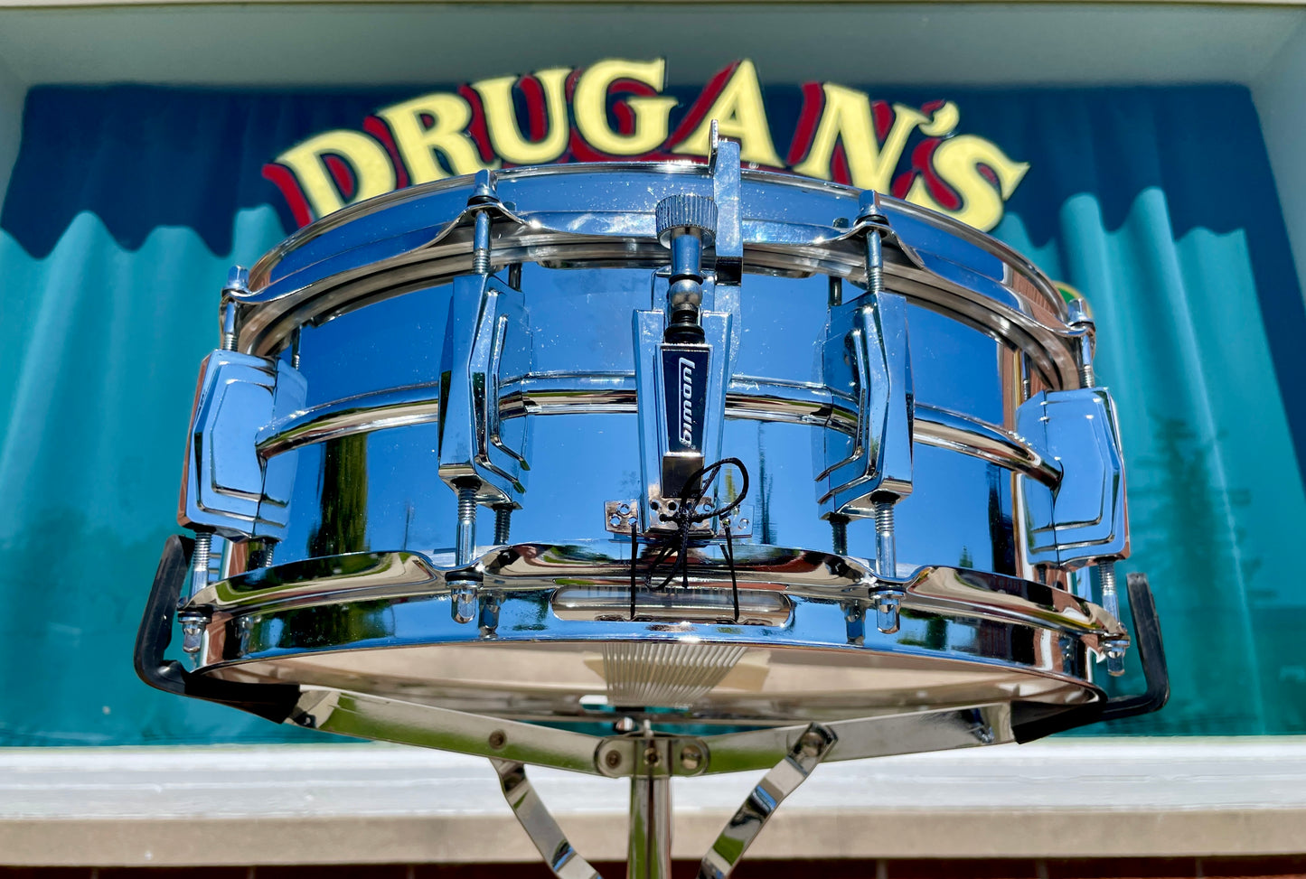1970s Ludwig 5x14 LM400 Supraphonic Snare Drum