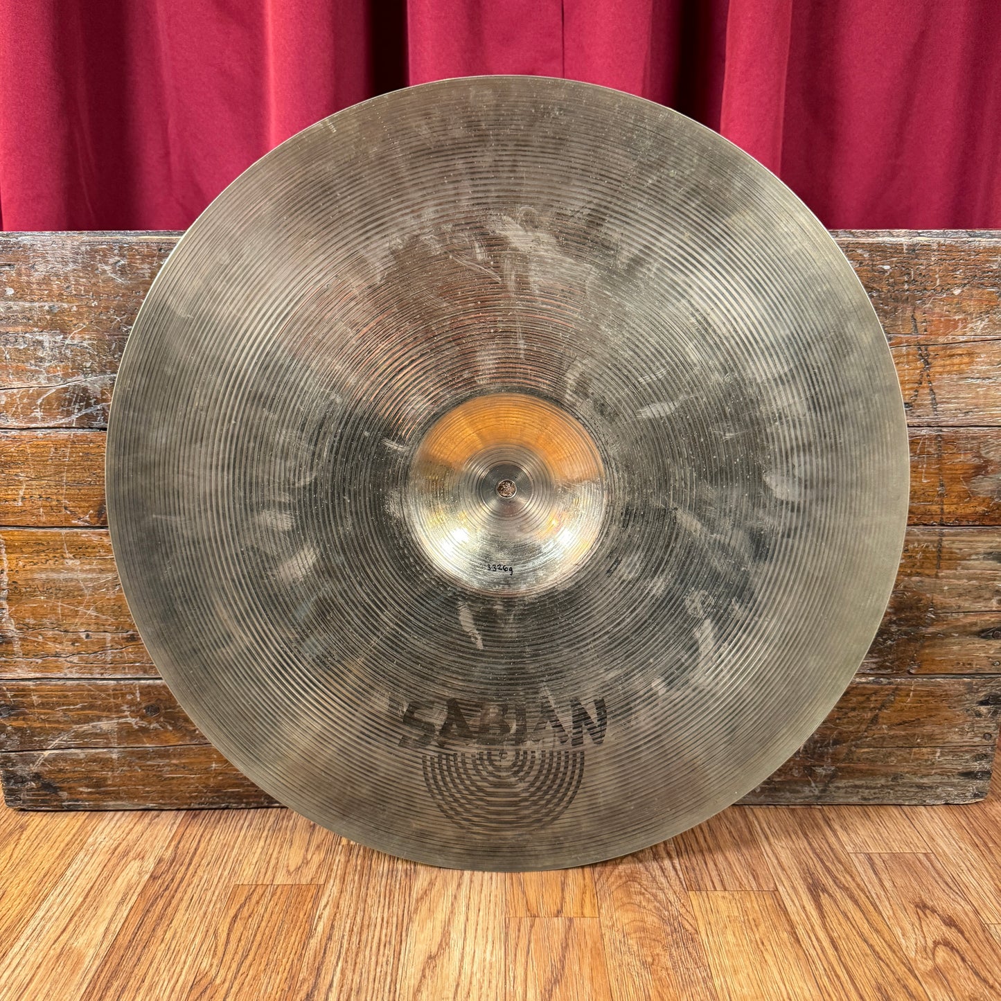 21" Sabian AA Rock Ride Cymbal Brilliant 3326g *Video Demo*