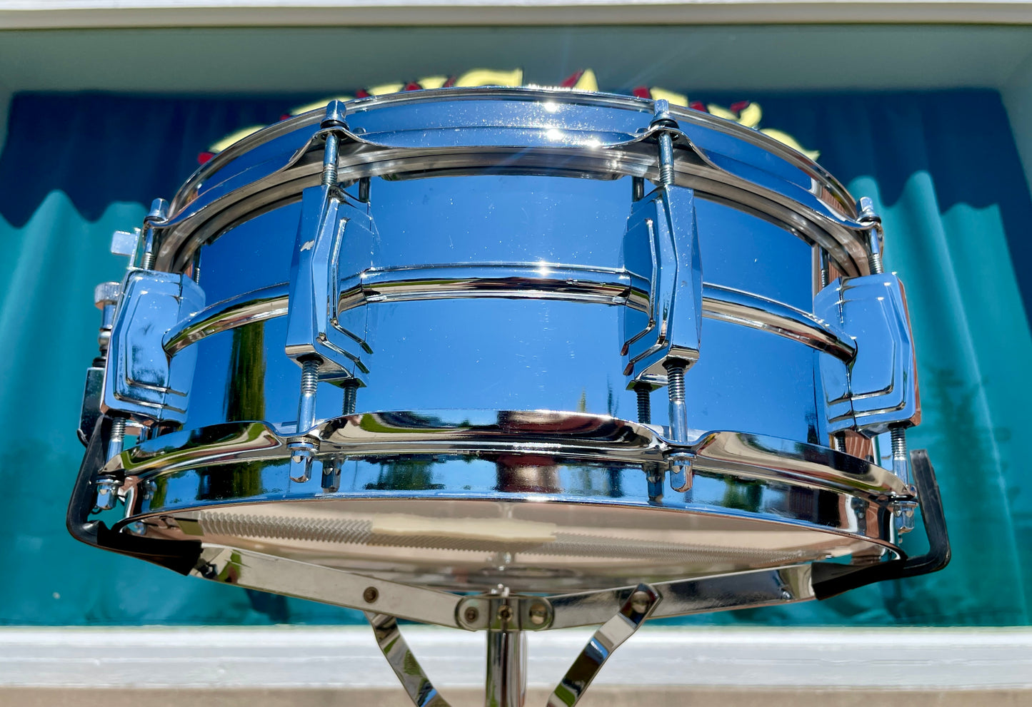 1970s Ludwig 5x14 LM400 Supraphonic Snare Drum